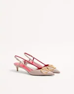 Valentino Vlogo Signature Calfskin Slingback Pump 40Mm / 1.6 In. - Image 6